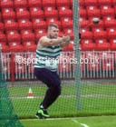 Andrew Frost (Woodford Green) winner of the hammer during the British National League, Division 1, Gateshead. Photo: David T. Hewitson/Sports for All Pics